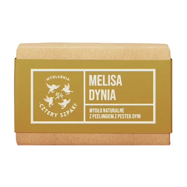 Melisa i Dynia naturalne mydło peelingujące 320g [Cztery Szpaki] - Cztery Szpaki