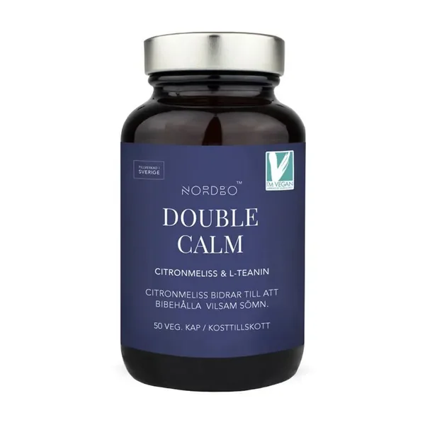 Melisa + L-teanina 50 kapsułek [Nordbo] - Nordbo