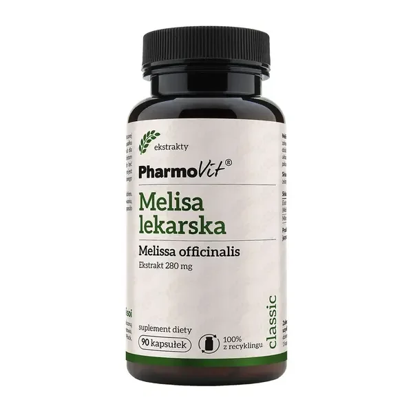 Melisa lekarska 280 mg 90 kapsułek [Pharmovit] - Pharmovit