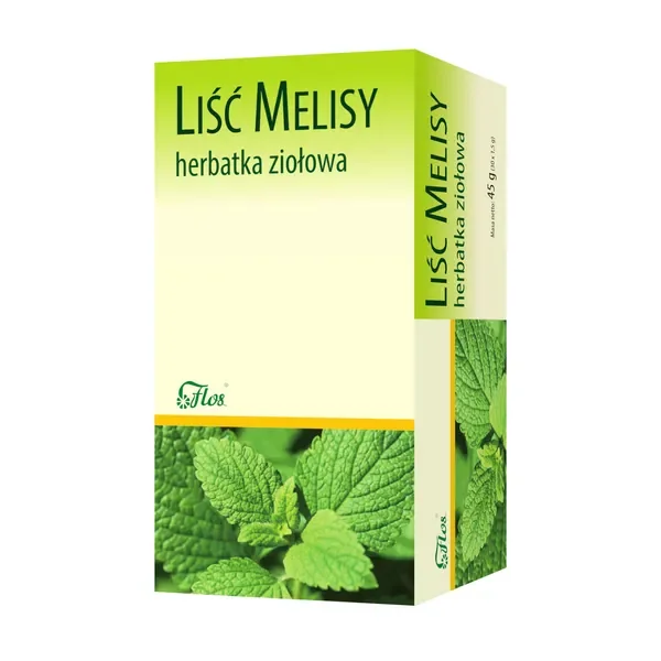 Melisa liść herbatka ziołowa 30 saszetek [Flos] - Flos