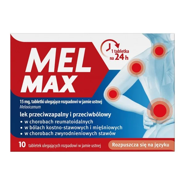 Meloksykam 15 mg 10 tabletek [HASCO-LEK] - HASCO-LEK