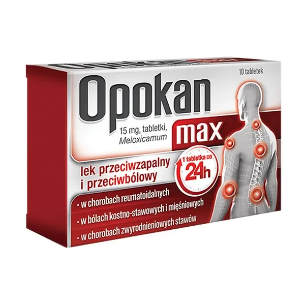 Meloksykam 15 mg 10 tabletek [Opokan] - Opokan