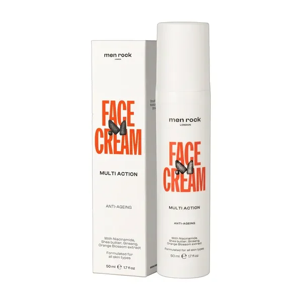 Men Rock Face Cream Multi Action wielofunkcyjny krem do twarzy dla mężczyzn 50 ml - Men Rock
