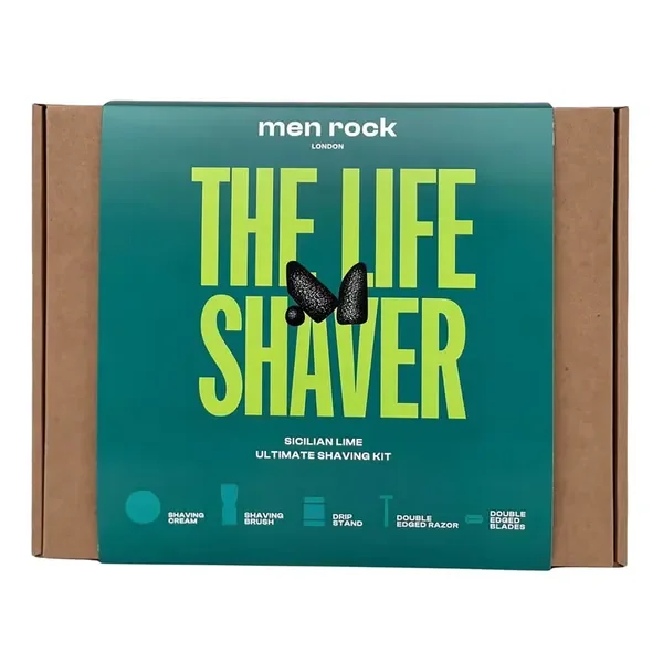 Men Rock Ultimate Shaving Gift Set Sicilian Lime zestaw upominkowy do golenia 1 szt. - Men Rock