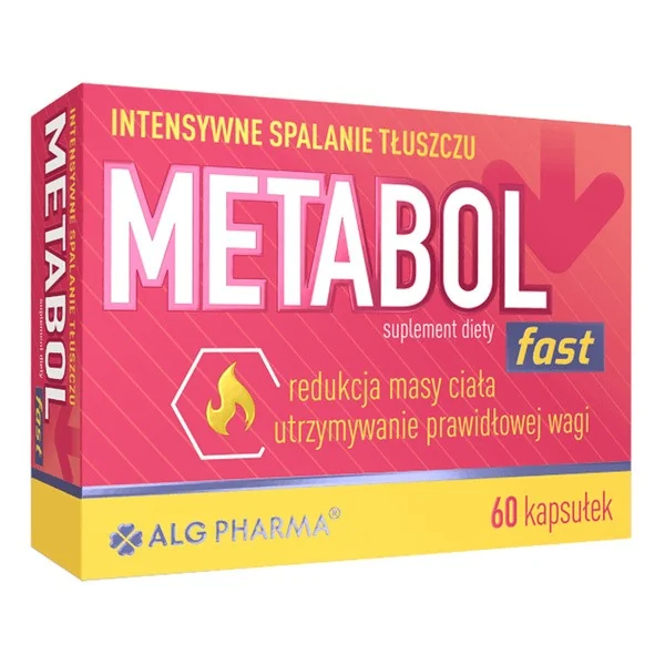 Metabol Fast Spalacz Tłuszczu 60 kapsułek [Alg Pharma] - Alg Pharma