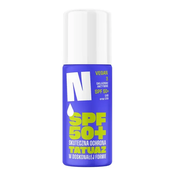 Mgiełka z filtrami SPF 50+ do ochrony tatuażu spray 100 ml [NEBA] - NEBA