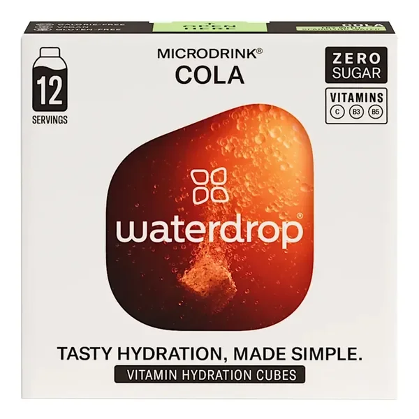 Microdrink Cola kostki musujące 2,1g x 12szt [Waterdrop] - Waterdrop
