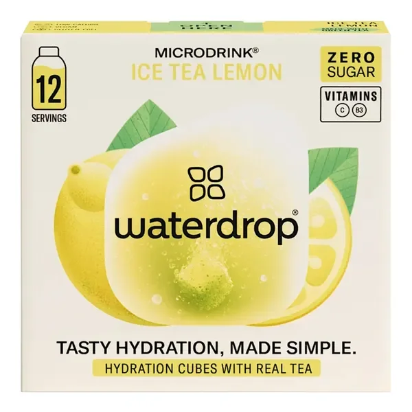 Microdrink Lemon kostki musujące 12 szt [Waterdrop] - Waterdrop