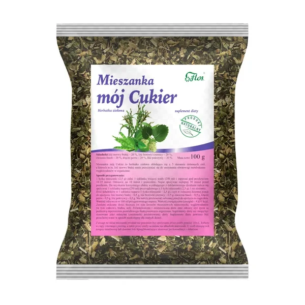 Mieszanka mój Cukier herbatka ziołowa 100g [Flos] - Flos