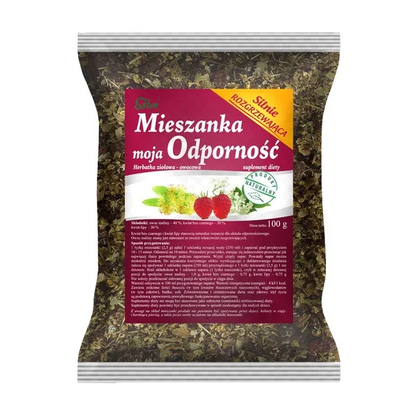 Mieszanka moja Odporność herbatka ziołowo-owocowa 100g [Flos] - Flos