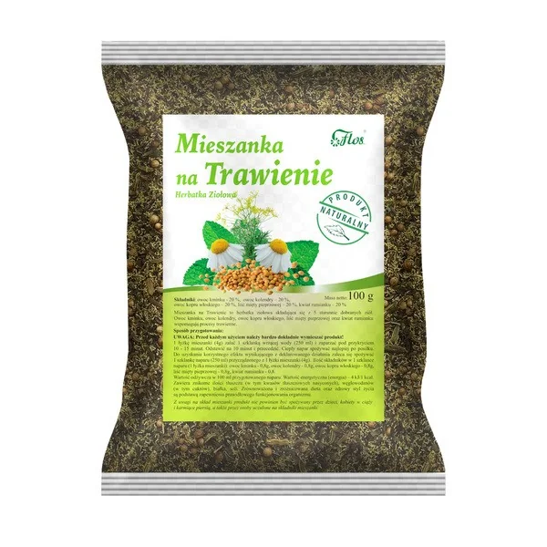 Mieszanka na trawienie herbatka ziołowa 100g [Flos] - Flos