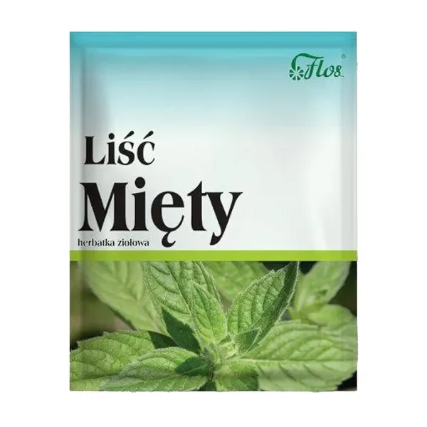 Mięta liść herbatka ziołowa 50g [Flos] - Flos