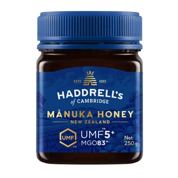 Miód manuka UMF5+ MGO83+ 250g [Haddrell's] - Haddrell's of Cambridge