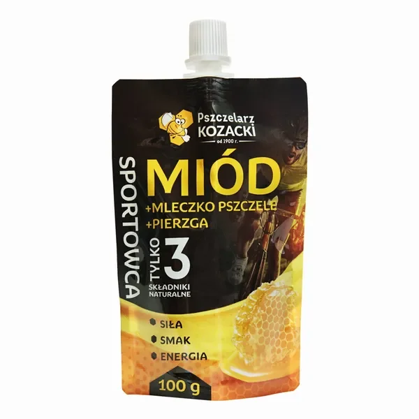 Miód sportowca 100g [Pszczelarz Kozacki] - Pszczelarz Kozacki