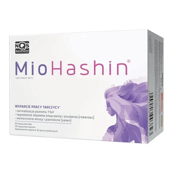 MioHashin Kompleks Mio-inozytol 1200mg + Witamina D3 2000IU 90 kapsułek [NutroPharma] - NutroPharma