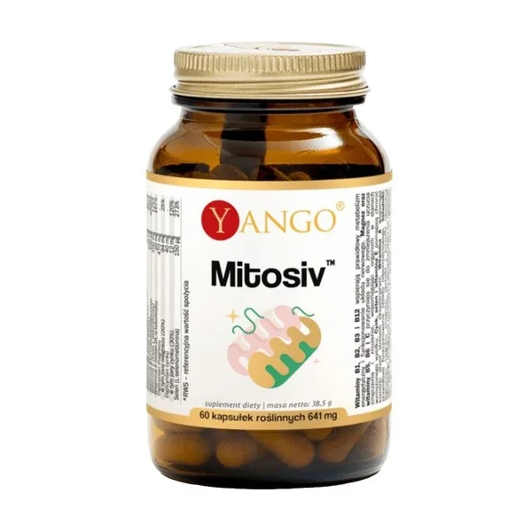 Mitosiv Kompleks witamin z koenzymen Q10 60 kapsułek [Yango] - Yango