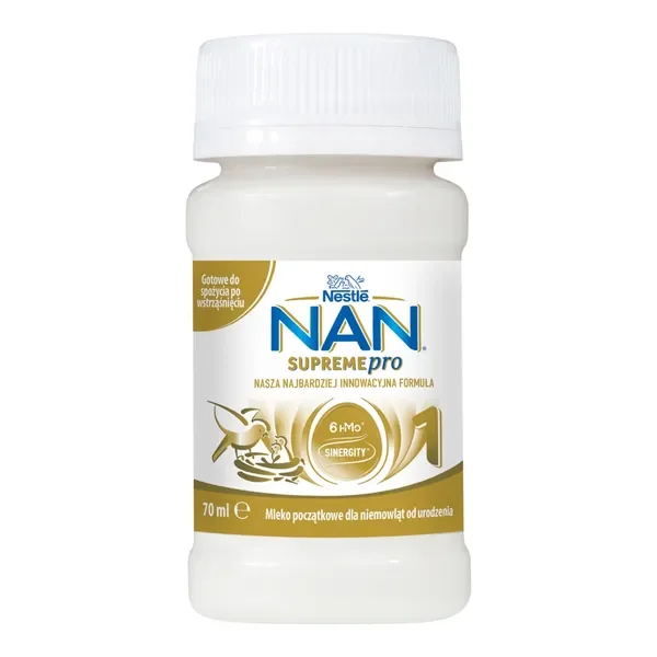 Mleko początkowe dla niemowląt od urodzenia 70ml x 32szt [NAN Supremepro 1] - NAN