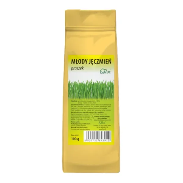 Młody jęczmień proszek 100g [Flos] - Flos