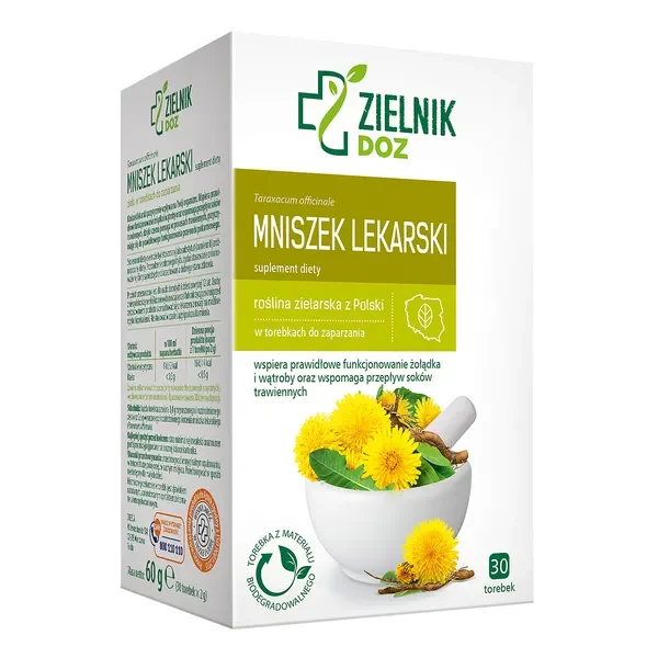 Mniszek lekarski 2g 30 saszetek [ZIELNIK DOZ] - ZIELNIK DOZ