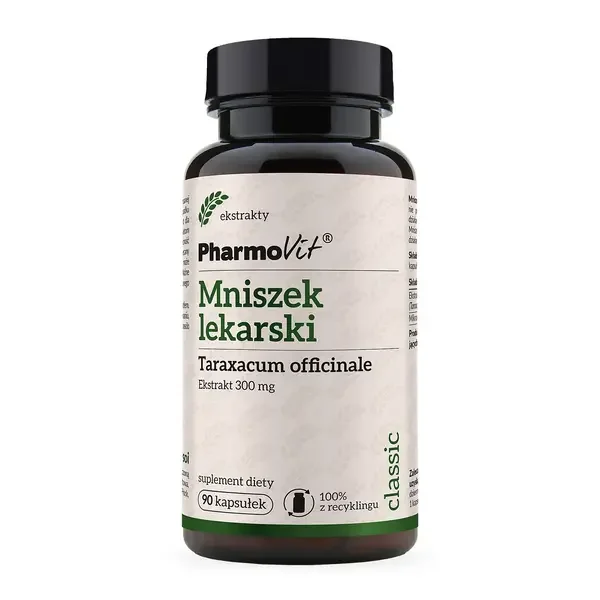 Mniszek lekarski 300 mg 90 kapsułek [Pharmovit] - Pharmovit