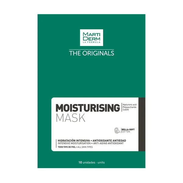 Moisturising Mask maska nawilżająca w płachcie 10x25ml [MartiDerm] - MartiDerm