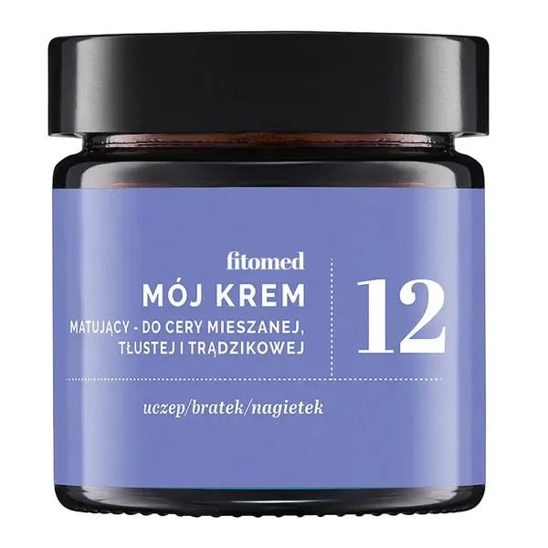 Mój krem Nr 12 do cery mieszanej, tłustej i trądzikowej 55g [Fitomed] - Fitomed