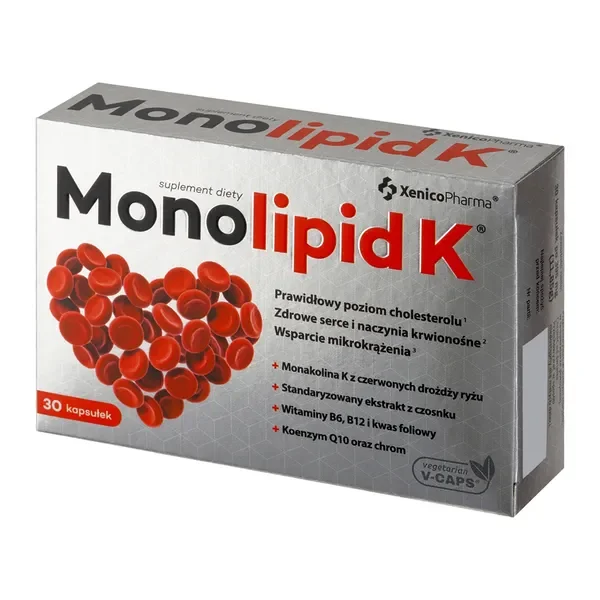 Monakolina K 2,99 mg 30 kapsułek [XenicoPharma] - XenicoPharma