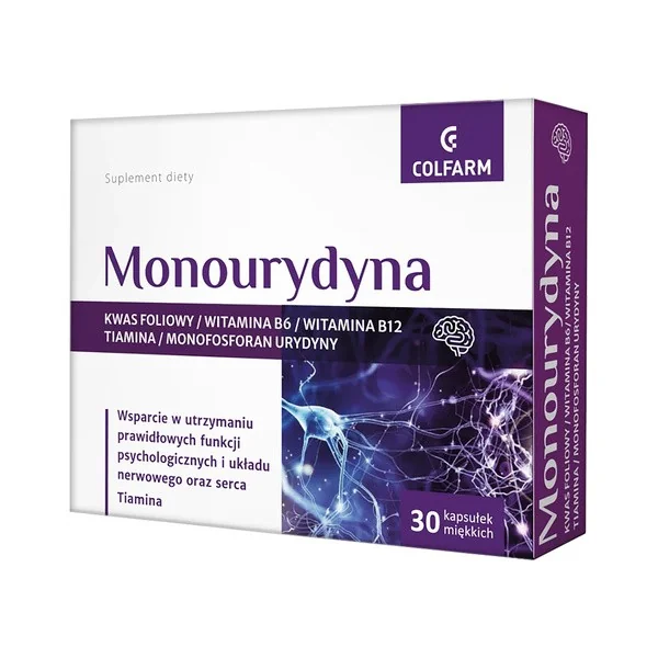 Monourydyna 50mg 30 kapsułek [Colfarm] - Colfarm