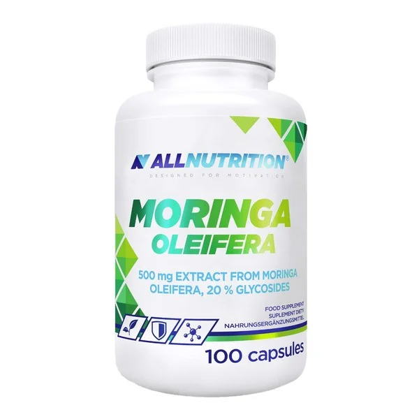 Moringa Oleifera 500 mg 100 kapsułek [ALLNUTRITION] - ALLNUTRITION