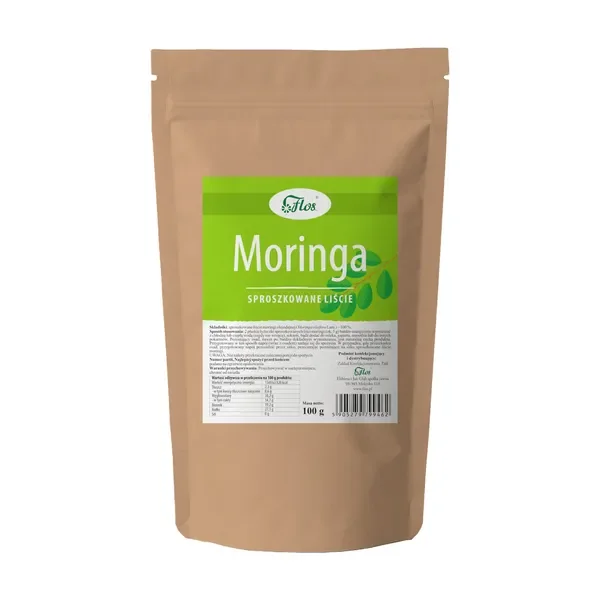 Moringa sproszkowane liście 100g [Flos] - Flos