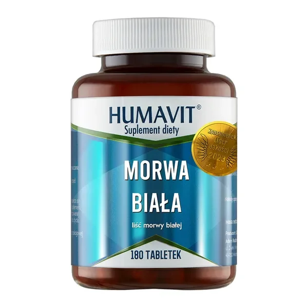 Morwa Biała 720 mg 180 tabletek [Humavit] - Humavit