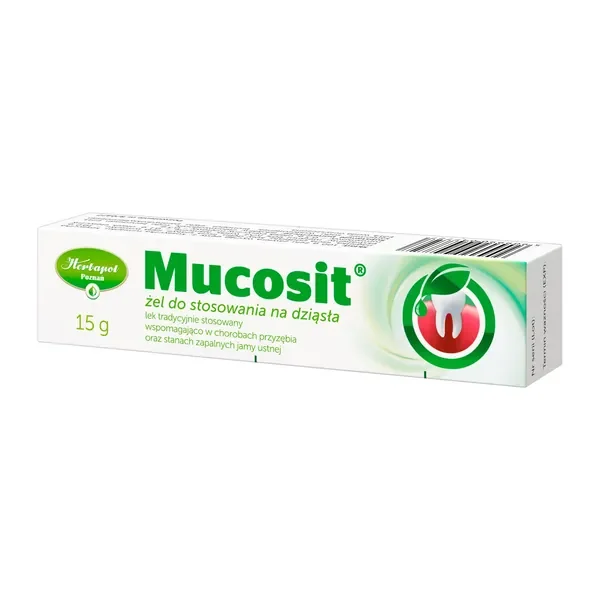 Mucosit żel do stosowania na dziąsła 15 g - Mucosit