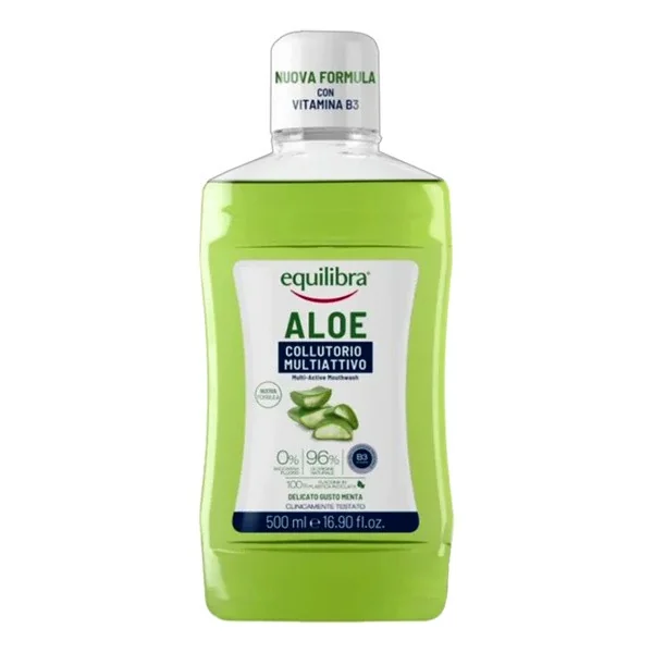 Multi-aktywny aloesowy płyn do płukania jamy ustnej 500ml [Equilibra] - Equilibra