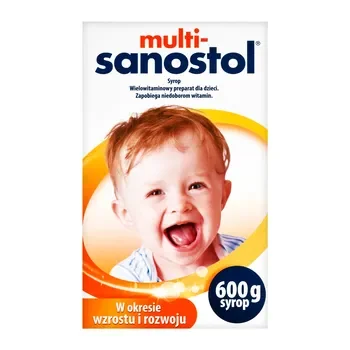 Multi-Sanostol syrop 600g [ORIFARM HEALTHCARE A/S] - ORIFARM HEALTHCARE A/S