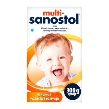 Multi-Sanostol syrop wielowitaminowy 300g [ORIFARM HEALTHCARE A/S] - ORIFARM HEALTHCARE A/S