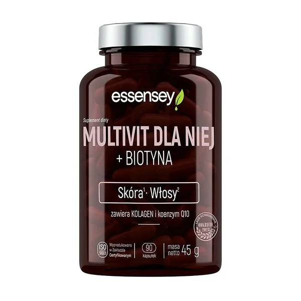 Multivit Dla Niej + Biotyna 90 kapsułek [Essensey] - Essensey