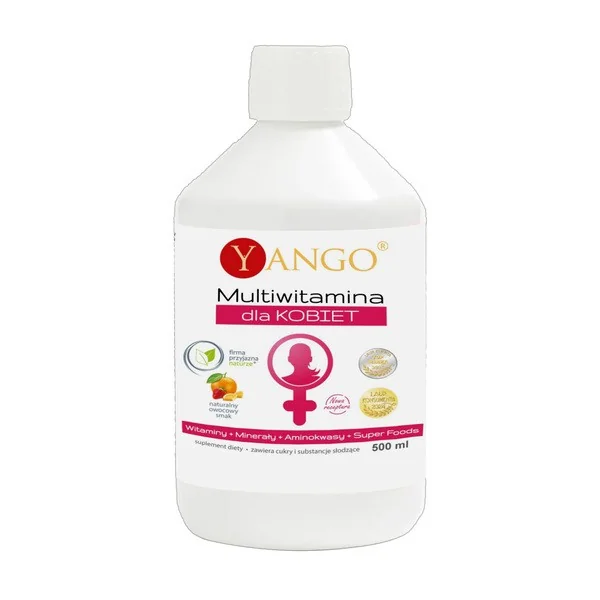 Multiwitamina dla kobiet płyn 500ml [Yango] - Yango