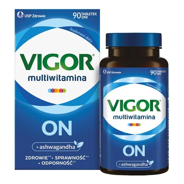 Multiwitamina ON z Ashwagandha 90 tabletek [Vigor] - Vigor
