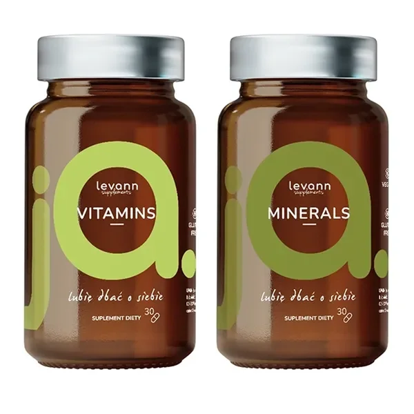 Multiwitaminy i Minerały 30+30 kapsułek [Levann] - Levann supplements