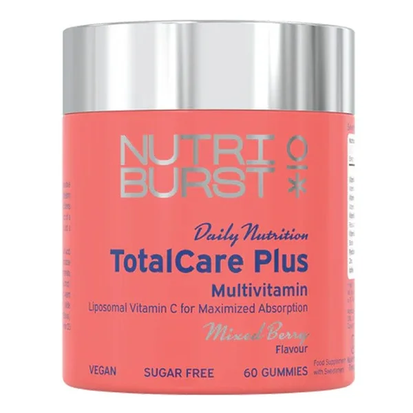 Multiwitaminy TotalCare Plus 60 żelków [Nutriburst] - Nutriburst