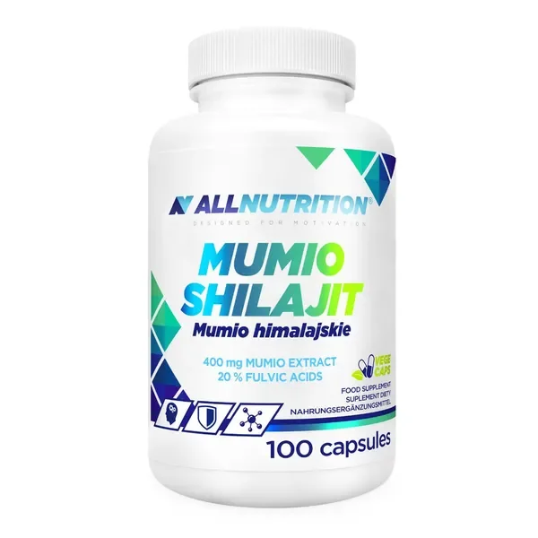 Mumio Shilajit 400mg 100 kapsułek [ALLNUTRITION] - ALLNUTRITION