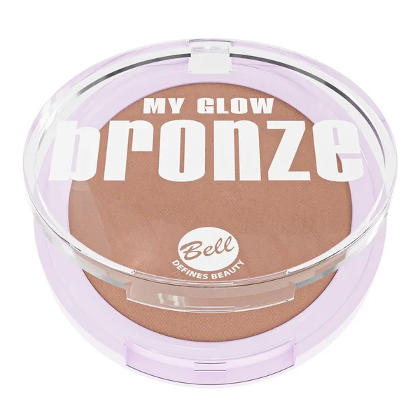 My Glow Bronze 01 puder brązująco-rozświetlający 10g [Bell] - Bell