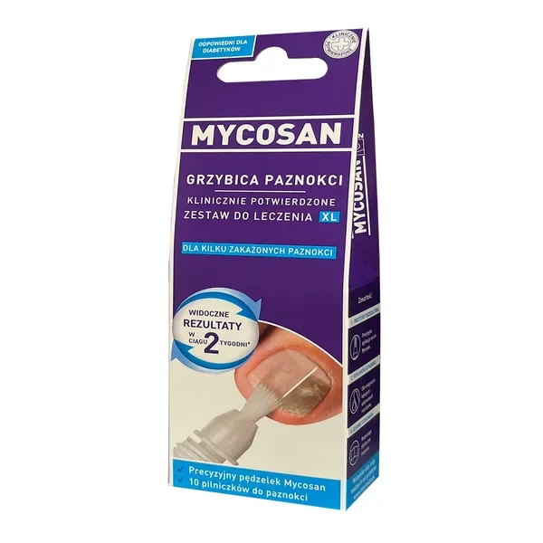 Mycosan Grzybica Paznokci serum 10 ml + 10 pilniczków [Mycosan] - Mycosan