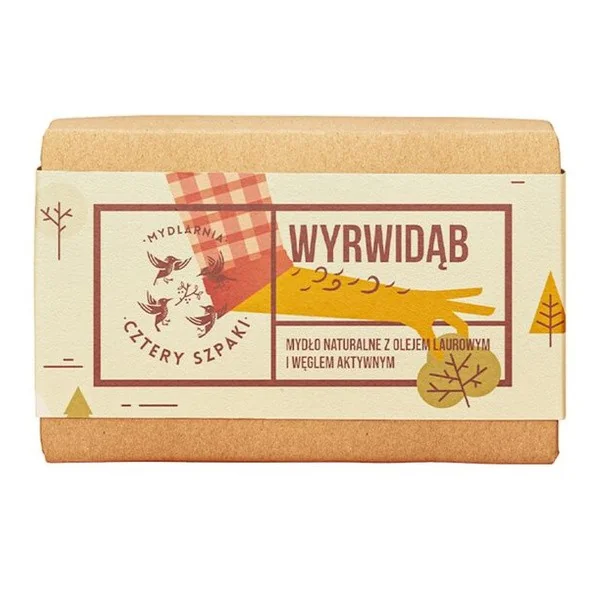 Mydło naturalne Wyrwidąb 110g [Cztery Szpaki] - Cztery Szpaki