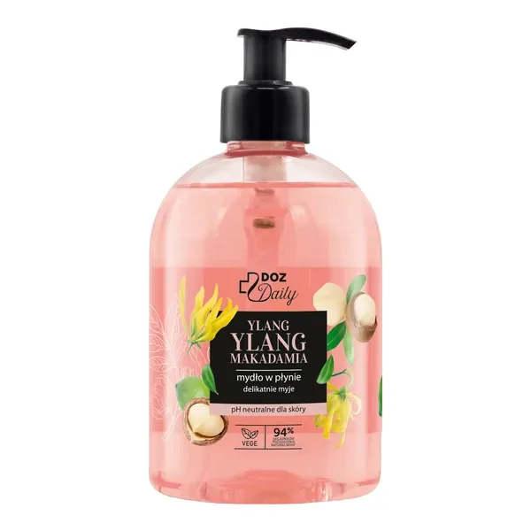 Mydło płynne Ylang Ylang Makadamia 490ml [DOZ Daily] - DOZ Daily