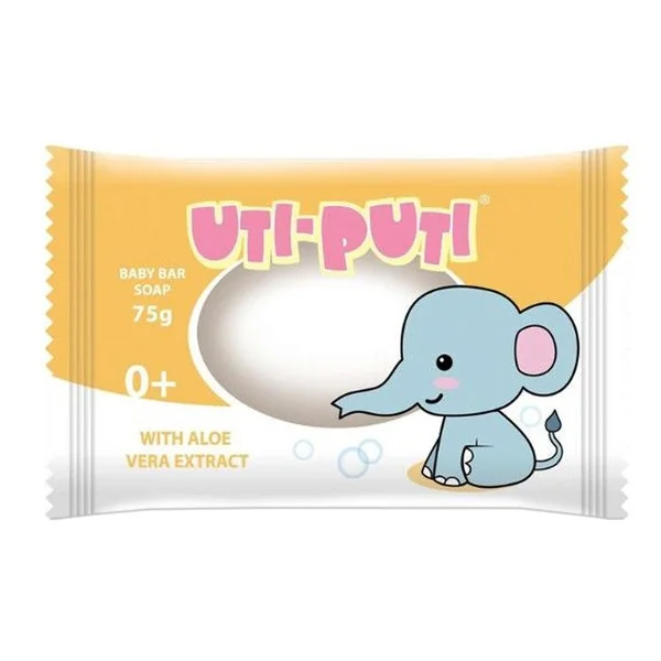 Mydło w kostce dla dzieci z ekstraktem z aloesu 75g [Uti-Puti] - Uti-Puti