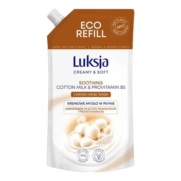 Mydło w płynie Cotton 400ml [Luksja] - Luksja