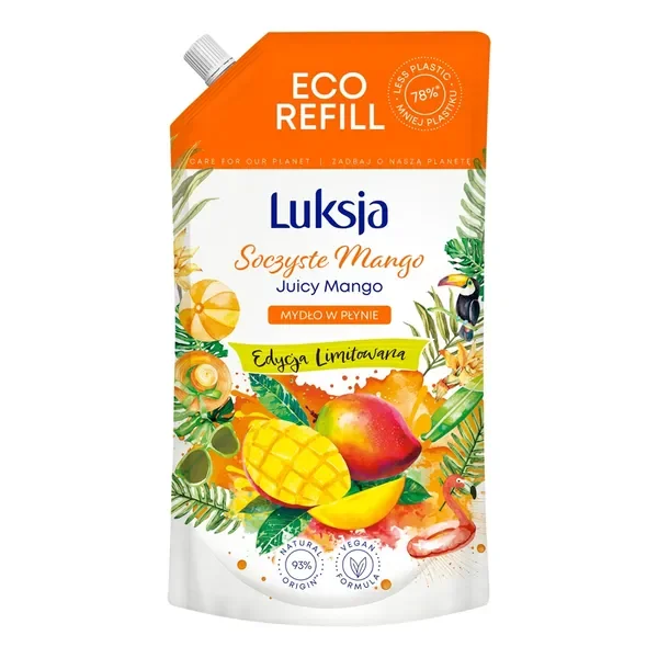 Mydło w płynie Soczyste Mango 900ml [Luksja] - Luksja