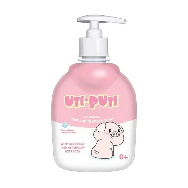 Mydło w płynie z ekstraktem z aloesu i dziurawca 300 ml [Uti-Puti] - Uti-Puti