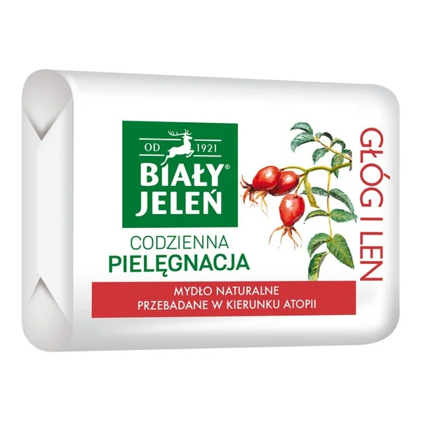 Mydło z ekstraktem z głogu 100g [Biały Jeleń] - Biały Jeleń